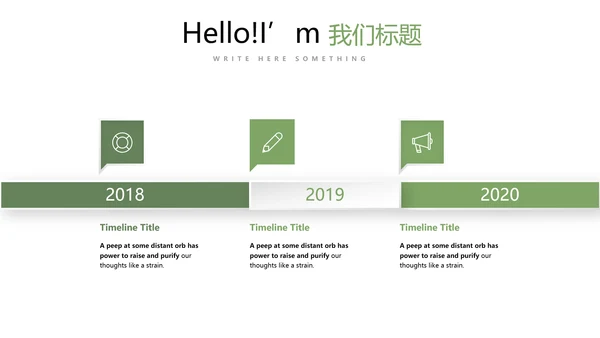绿色小清新餐饮商业计划书动态PPT