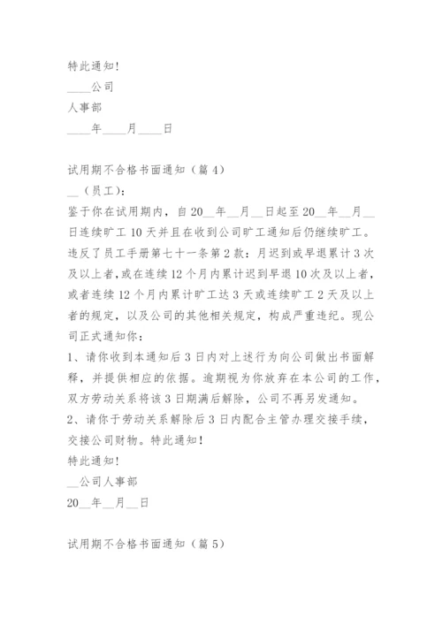 试用期不合格书面通知.docx