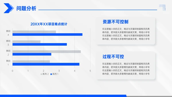 年终总结大气蓝色商务通用PPT模板