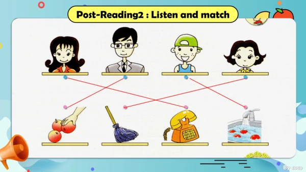 外研社六下 Module4 Unit2 The apples are falling down