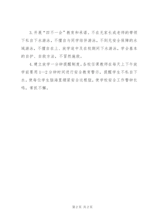 天宝小学防溺水安全教育简报 (3).docx