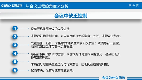 高效会议秘诀企业指导培训PPT课件