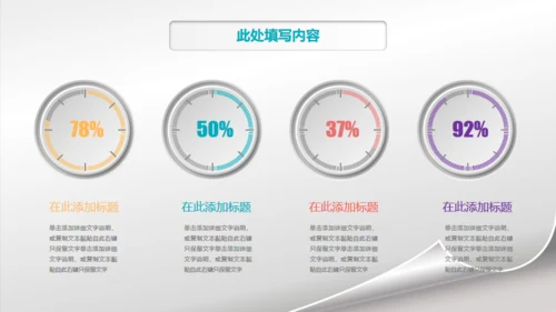 微立体高端商务工作汇报通用PPT模板