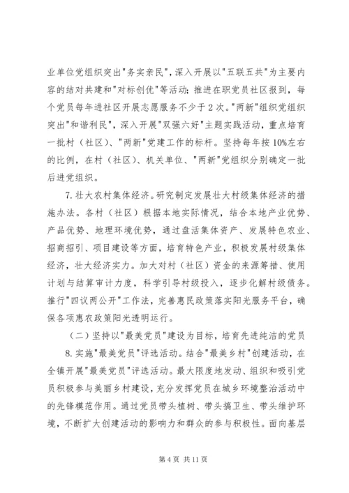 乡镇委员会党建工作方案.docx