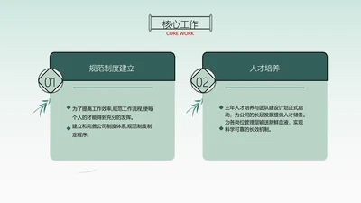 简约风并列关系2项PPT