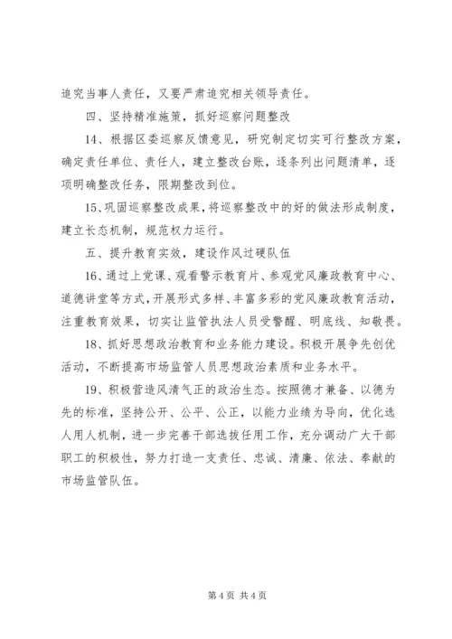 市监系统党风廉政建设工作要点.docx