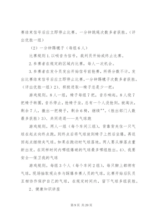 三八节活动方案的请示.docx