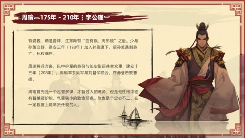 《三国演义》人物介绍通用PPT课件模板