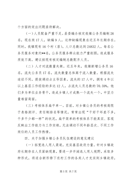 公务员队伍建设情况调查研究.docx
