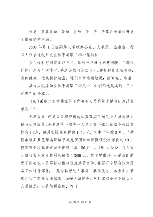 积石山县地方税务局关于党风廉政建设工作自查情况的报告 (2).docx