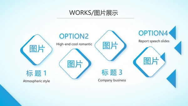 蓝色大方医疗行业工作总结动态PPT