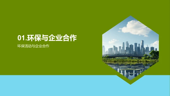 塑造绿盟：环保公益和企业合作