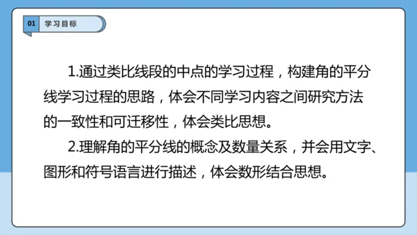 6.3.2 角的比较与运算（第二课时）——角的平分线-课件