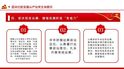 把严的主基调长期坚持下去从严治党PPT党课