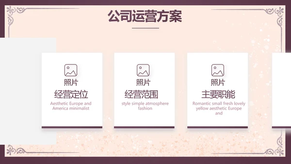 紫色尊贵美容院项目计划书工作总结动态PPT