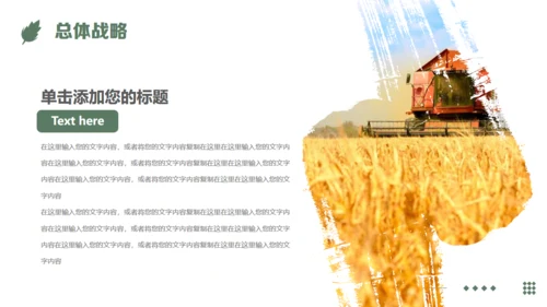 农业项目商业计划书通用PPT模板