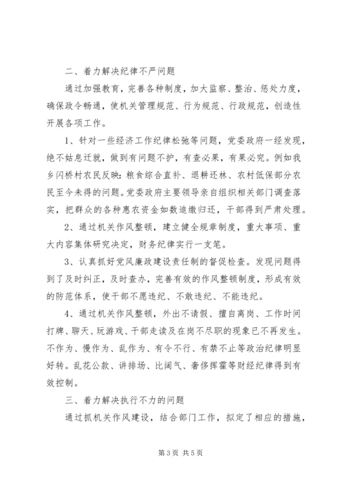 关于乡镇整顿作风建设活动总结.docx