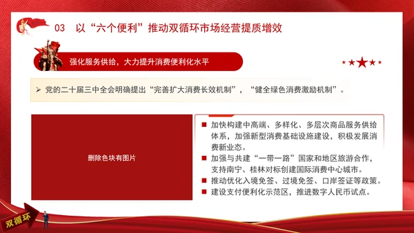 持续扩大对内对外开放打造国内国际双循环市场经营便利地专题党课PPT