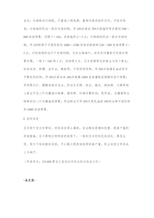 北方玉米高产栽培技术.docx