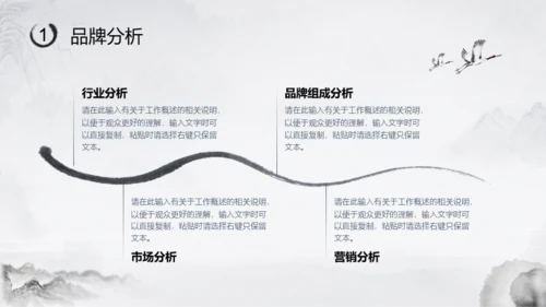 水墨中国风活动策划模板