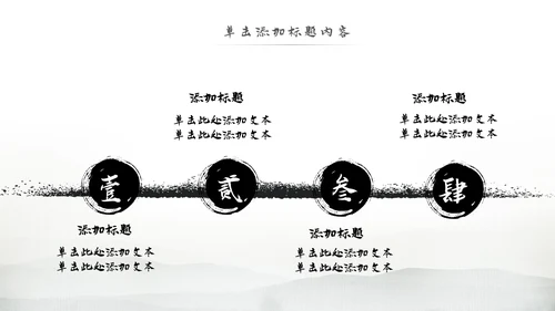 中国风论语弟子规国学经典古文学习PPT
