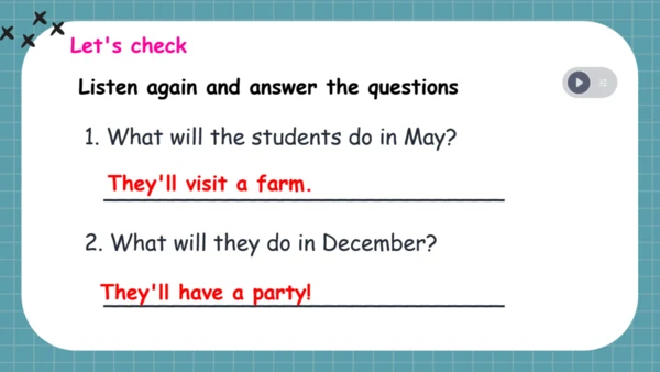 Unit 3 My school calendar Part C Start to read&sto