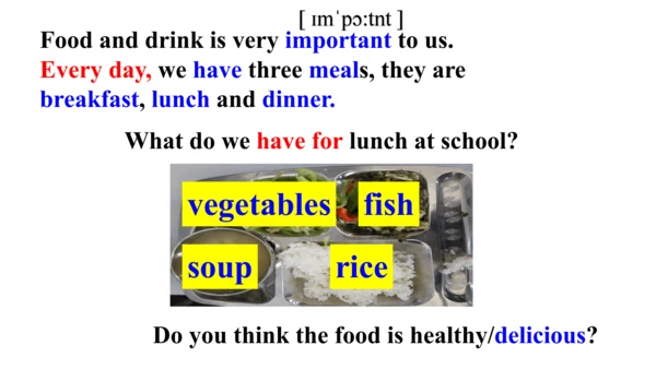 Module 4 Unit 2 Is your food and drink healthy? 课件