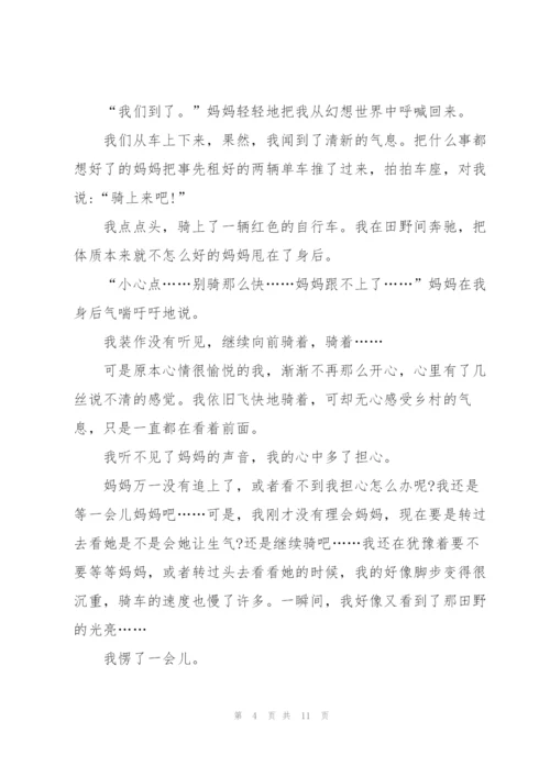 描写微光高考作文题5篇.docx