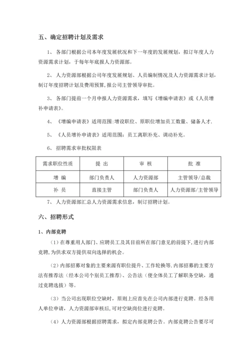 集团招聘管理制度.docx