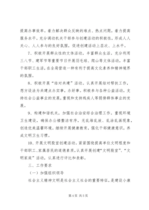 关于创建县级文明单位申报材料.docx