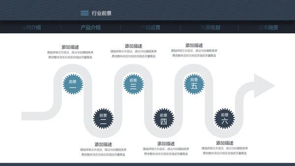 高端大气欧美风商业计划书ppt模板
