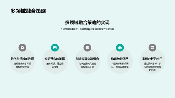 深化跨学科课程实践