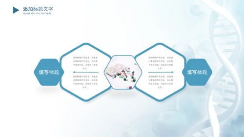 生物基因细胞DNA医疗医学PPT模板