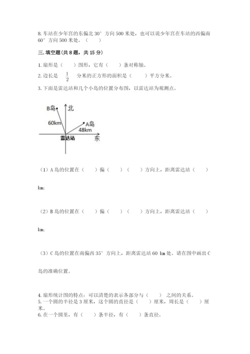 人教版六年级上册数学期末考试卷（突破训练）word版.docx