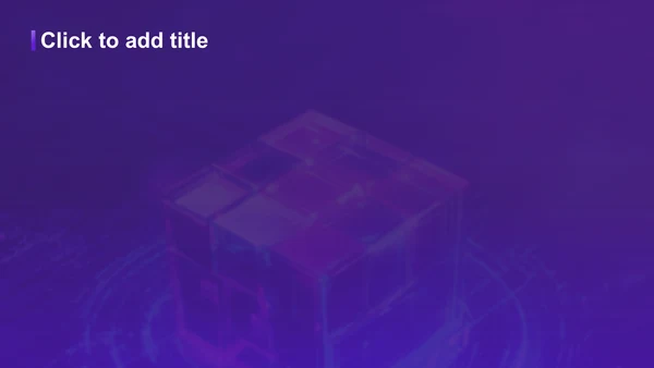 紫色3D风AI产品立项策划提案PPT主题