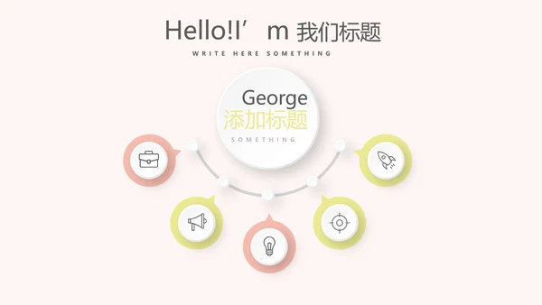 幸福一家人电子相册动态PPT