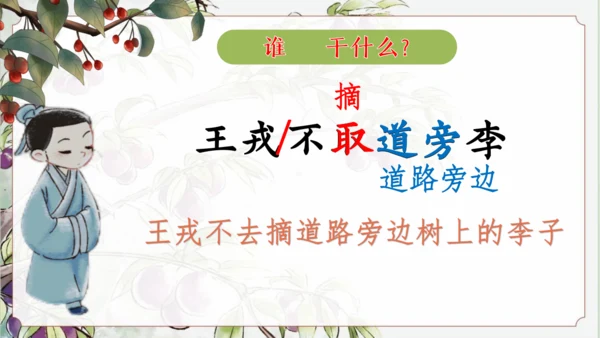 25 王戎不取道旁李 公开课