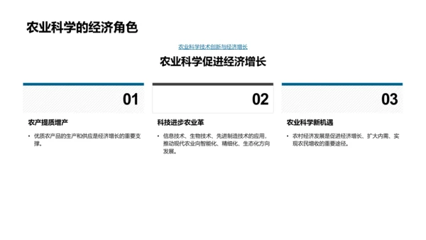 农学硕士课程讲解PPT模板