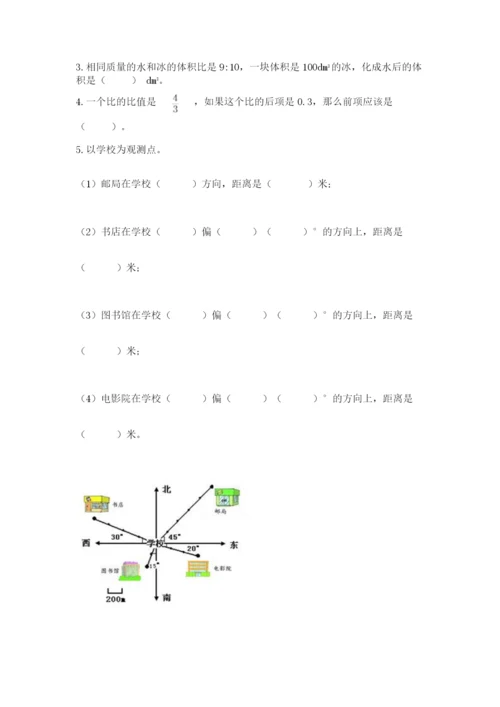 小学六年级升初中模拟试卷附参考答案（名师推荐）.docx