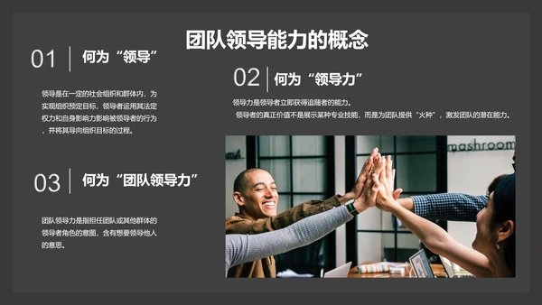 部门团队领导力公司企业培训PPT课件