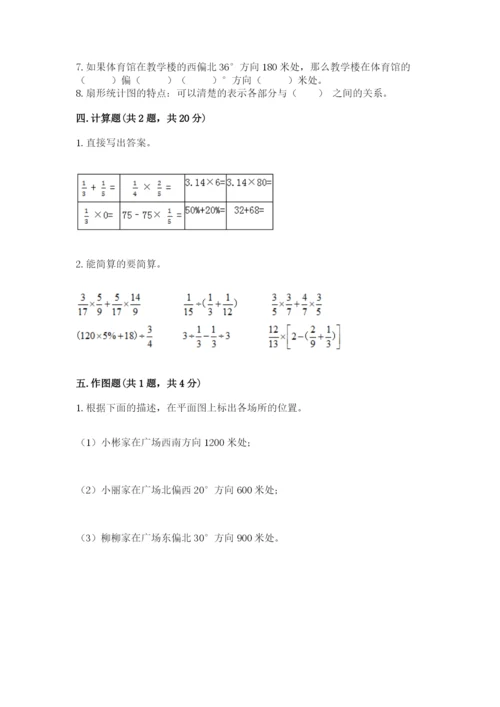 小学数学六年级上册期末测试卷附完整答案（网校专用）.docx