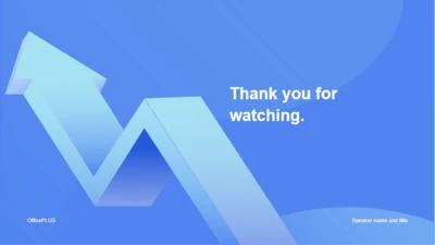 结束页-简约iT互联网研究报告PPT主题