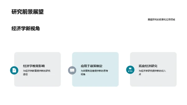 经济学探索新维度