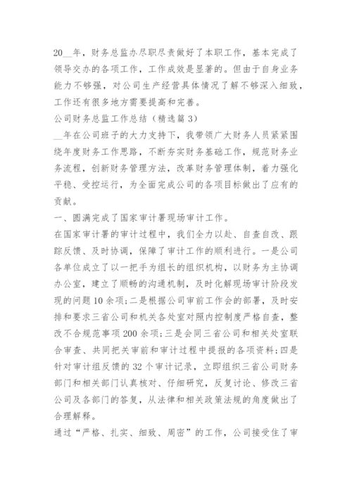 公司财务总监工作总结.docx