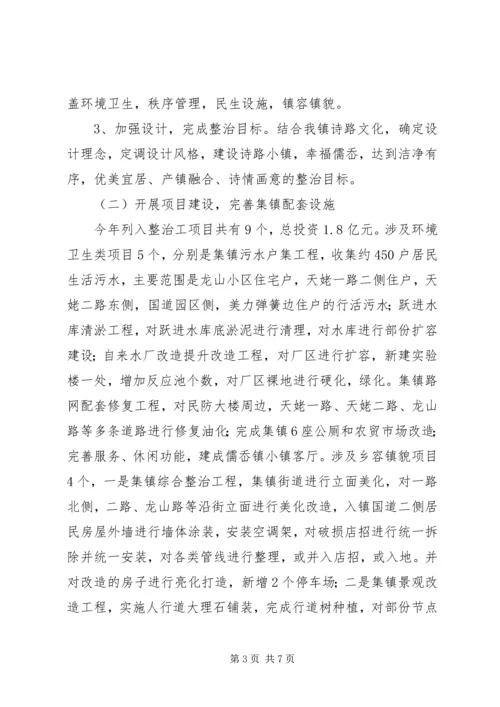 乡镇小城镇环境综合整治工作总结.docx