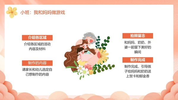 幼儿园妈妈的爱母亲节PPT模板