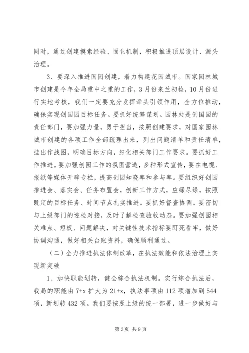 综合行政执法局年度工作计划.docx