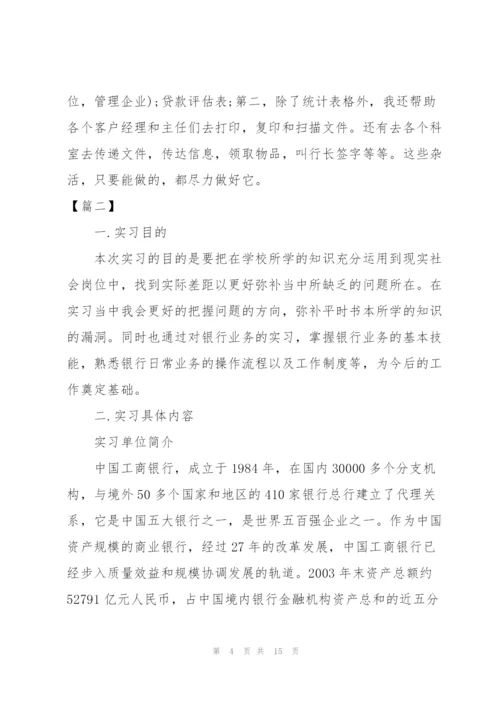 银行个人实习总结3000字范文.docx