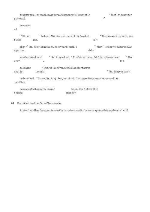 word完整版高考教学英语阅读冲刺阅读理解13