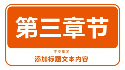 中国平安保险平安银行工作汇报PPT模板